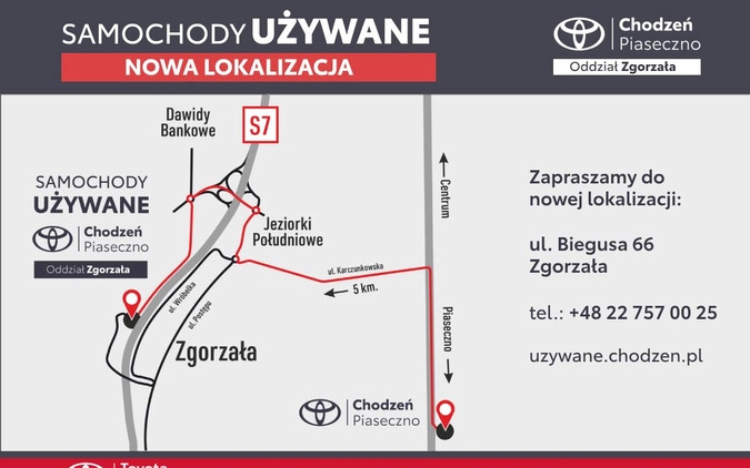 Toyota Yaris cena 79800 przebieg: 51809, rok produkcji 2022 z Mrągowo małe 436